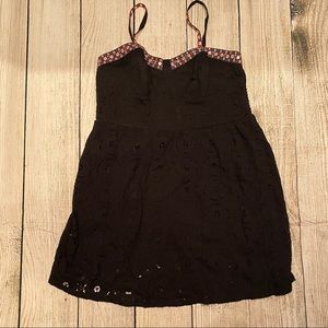 Xhiliration black lace dress